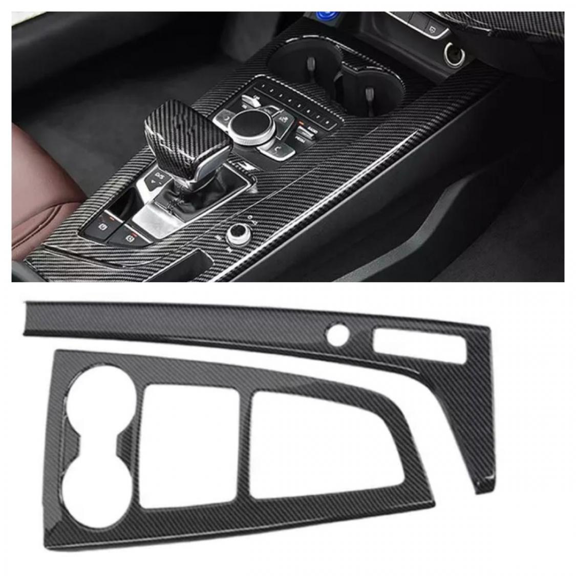 Mittelkonsole Schaltknauf Abdeckung Geeignet Für Audi A4 A5 Q5 Flex Carbon  Optik online kaufen bei FFZ Parts oder Carstyler Der Kofferraumschutz für  Dein Auto