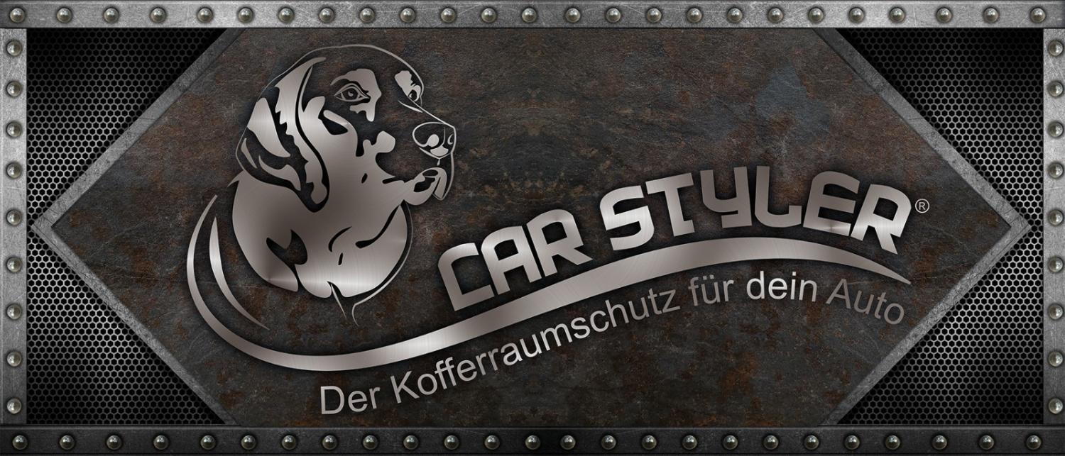 CARSTYLER® Auto Fußmatten Universal Leder Schwarz Faden Rot online kaufen  bei FFZ Parts oder Carstyler Der Kofferraumschutz für Dein Auto