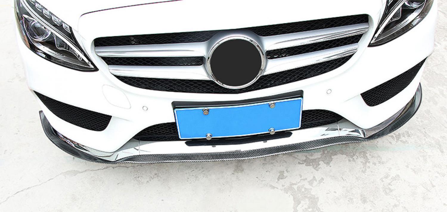 Frontlippe Flex Carbon Blende Geeignet Für VW Audi Mercedes Benz