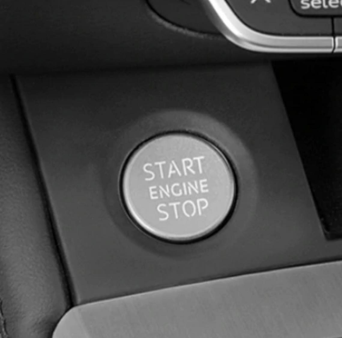 Start Stop Ring mit Druckknopf in Silber Geeignet Für Audi A4 S4 RS4 B9 A5  S5 RS5 F53 Q5 SQ5 FY A6 S online kaufen bei FFZ Parts oder Carstyler Der  Kofferraumschutz